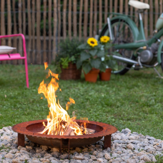  Keilbach Sun garden fireplace with grill - 8