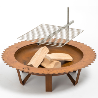  Keilbach Sun garden fireplace with grill - 4