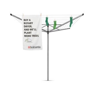 Brabantia Lift-O-Matic Metallic Gray garden dryer 40 m - 3