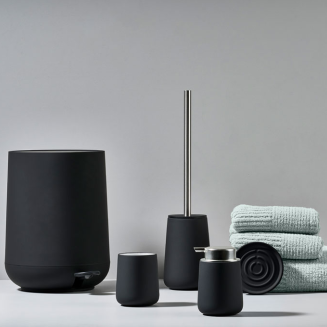  Zone Denmark Nova Black Toothbrush Cup - 4