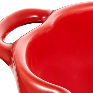  Mini Cocotte ceramic oval tomato Staub - 500 ml, Red - 4