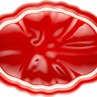  Mini Cocotte ceramic oval tomato Staub - 500 ml, Red - 6