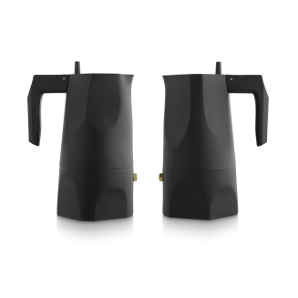 Alessi Ossidiana coffee maker for 3 cups, black - 3