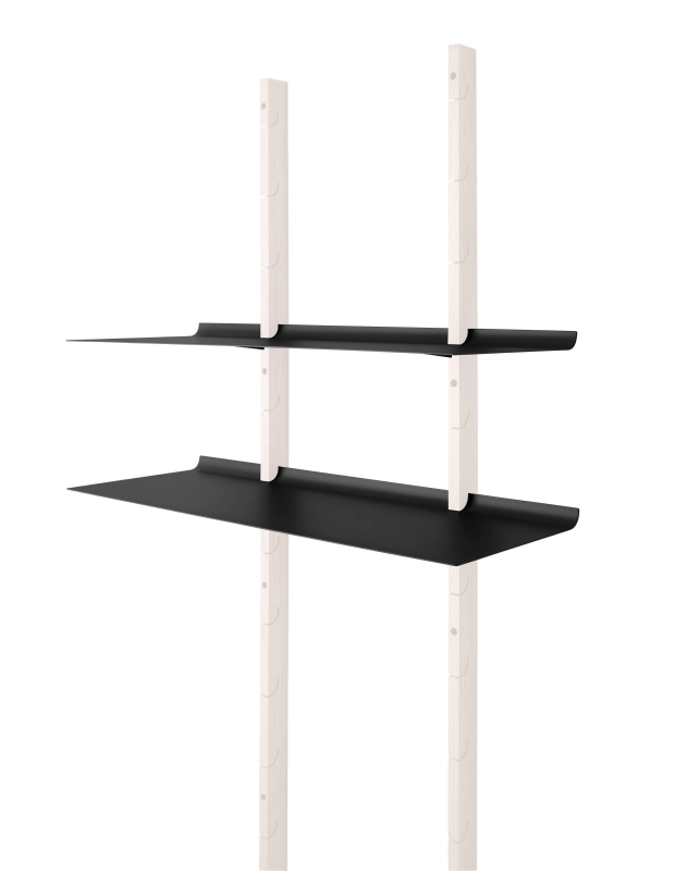  Set of 2 shelves Eva Solo Smile Black 80x20 cm