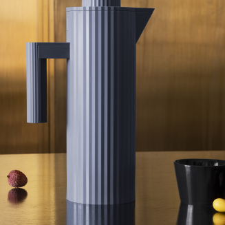 Alessi Plisse thermos 1l, gray - 4