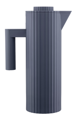 Alessi Plisse thermos 1l, gray