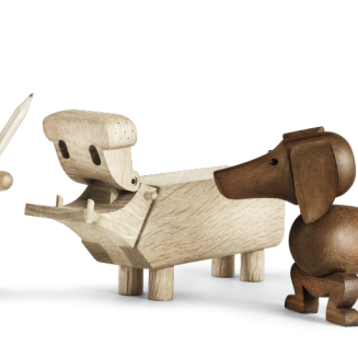  Wooden figurine Kay Bojesen Dog 10 cm - 4
