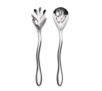 Alessi Mediterraneo salad spoons