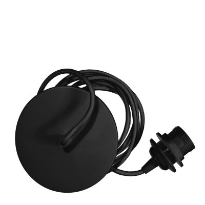  Umage Rosette ceiling suspension, black