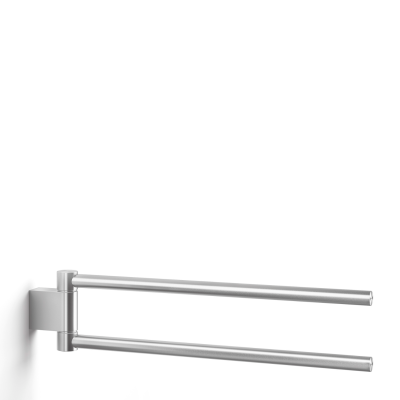 Zack Atore double bathroom rail, matt, 46 cm