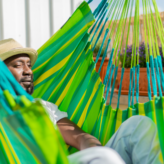  La Siesta Domingo lime comfort hammock chair - 2