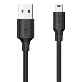 Kabel USB do Mini USB UGREEN US132, 0.5m (czarny) - 2