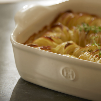  Emile Henry Ultime ovenproof dish 22x14 cm cream - 5