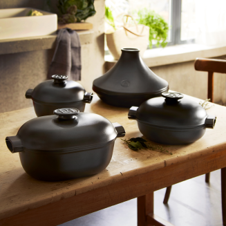  Emile Henry Delight tagine dish, 4l, black, induction - 6