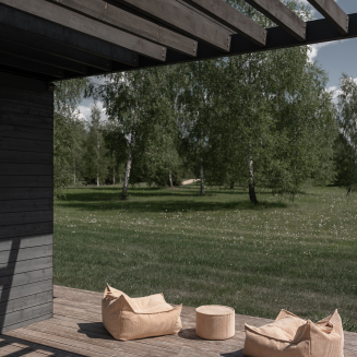  Wigiwama Beanbag Chair Brown Sugar - 2