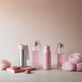 Glass Water Bottle Eva Solo To Go 0.5l Rose quartz - 4