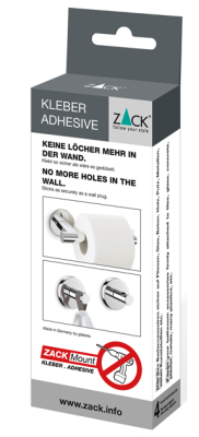 Adhesive for mounting bathroom accessories Zack Mount 4