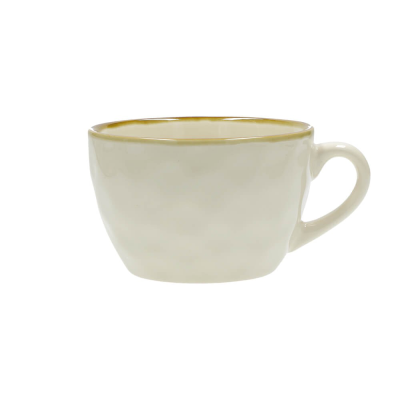  Rose&Tulipani | Set of 4 Concerto Avorio breakfast mugs - Ivory, 420 ml