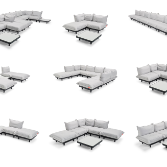 Leżak Fatboy Paletti Daybed Royal Wolf Grey - 8