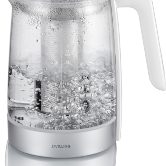  Zwilling Enfinigy electric kettle with tea insert, white - 3