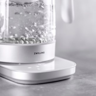  Zwilling Enfinigy electric kettle with tea insert, white - 10