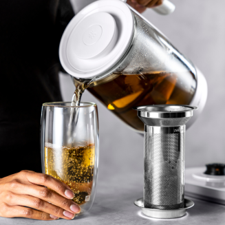  Zwilling Enfinigy electric kettle with tea insert, white - 11