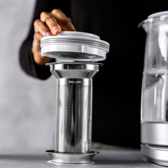  Zwilling Enfinigy electric kettle with tea insert, white - 14