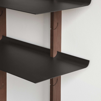  Set of 2 shelves Eva Solo Smile Black 80x30 cm - 6
