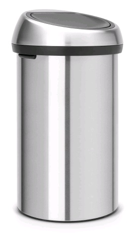  Brabantia Touch Bin 60l, brushed steel