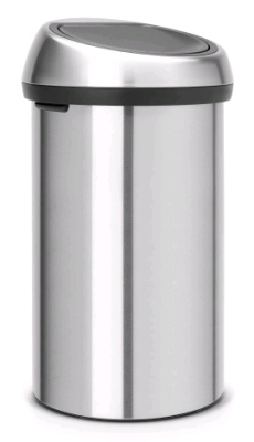  Brabantia Touch Bin 60l, brushed steel