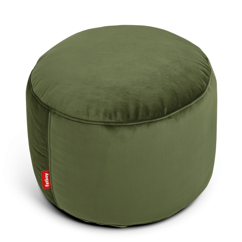 Pufa Fatboy Point Velvet Deep Green Ø50x35 cm
