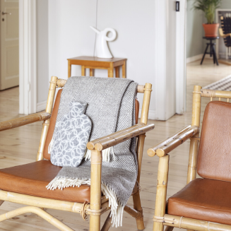  Lapuan Kankurit Lammas grey-white hot water bottle 2l - 2