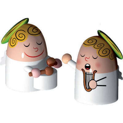 Alessi Angels Band Christmas decoration