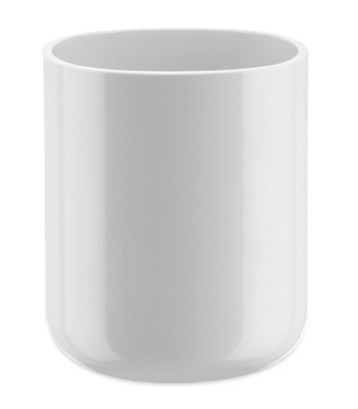 Alessi Birillo toothbrush cup, white