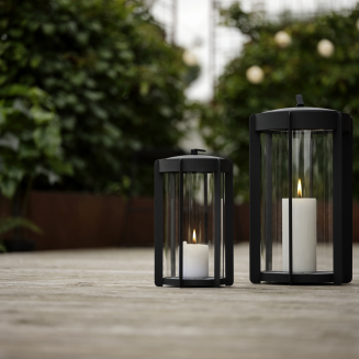  Zone Denmark Firefly Black Candle Lantern 25 cm - 4