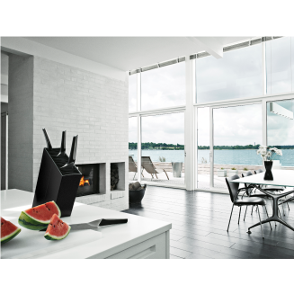  Eva Solo Black Slanted Knife Block - 4