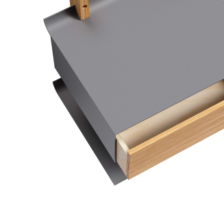 Eva Solo Smile Oak & Grey Bedside Shelf - 5