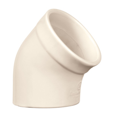  Emile Henry salt container, cream