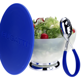  Casa Bugatti Molla Kiss blue salad tongs - 3