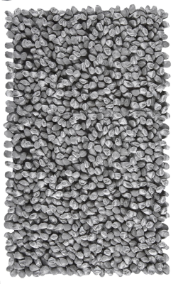  Aquanova Rocca Silver Gray bathroom rug 70x120 cm