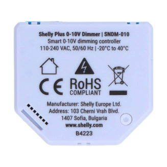 Ściemniacz światła WiFi/Bluetooth Shelly Plus 0-10V Dimmer - 4