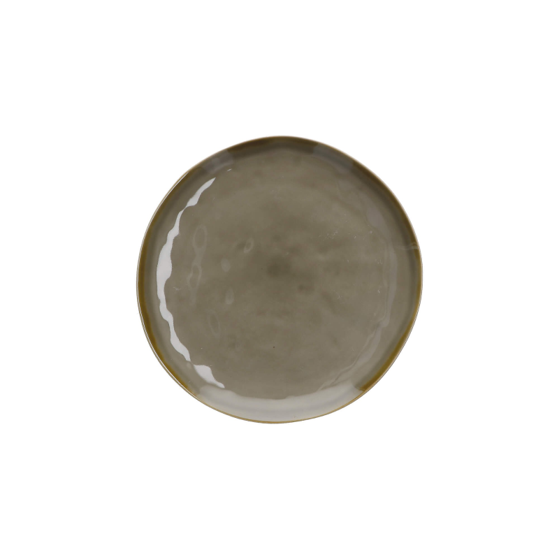  Rose&Tulipani | Set of 4 Concerto Grigio Tortora salad plates - Gray-brown, 20 cm