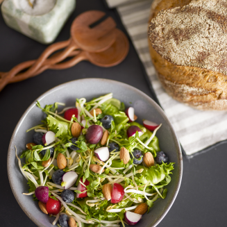 Zestaw porcelany obiadowy Bloomingville Sandrine Grey 12 szt. - 7