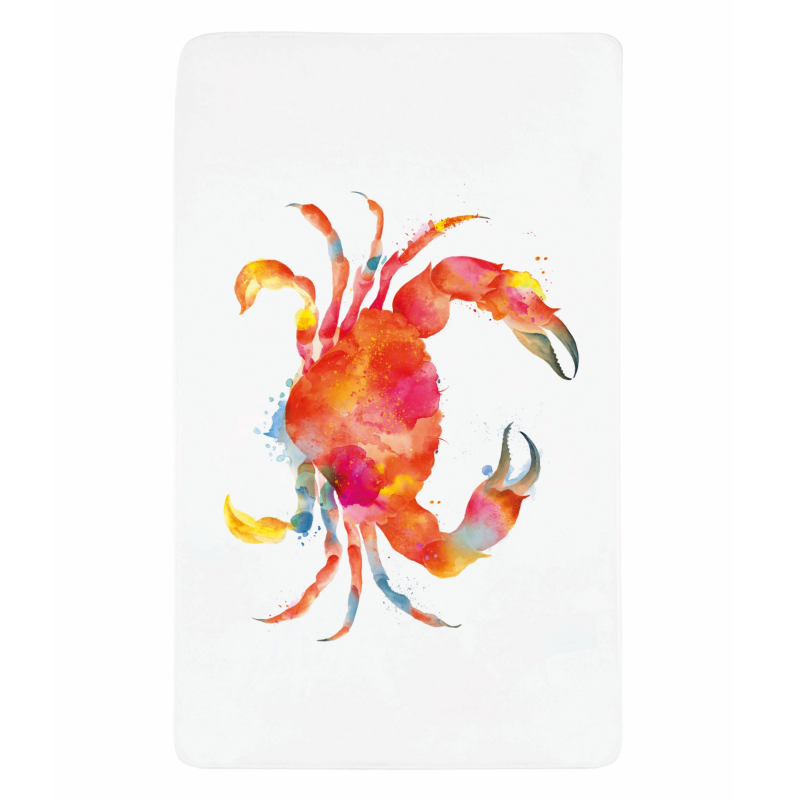 Graccioza Crab beach towel 100x180 cm