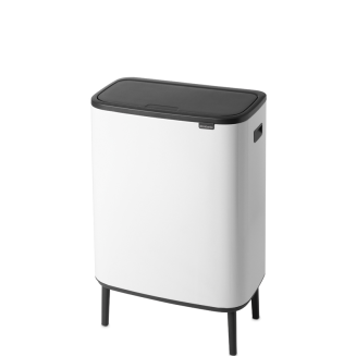  Brabantia Bo Touch Bin 2x30l white - 2