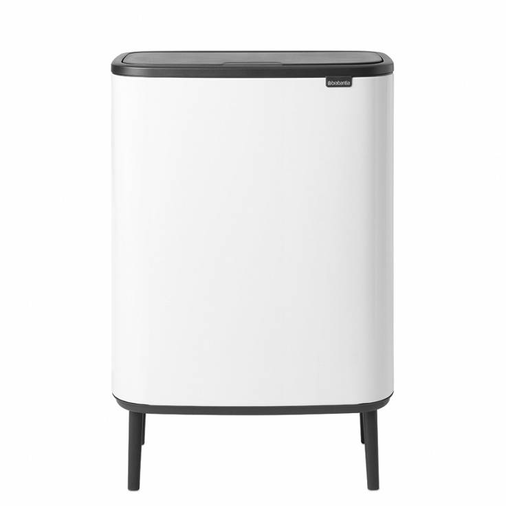 Brabantia Bo Touch Bin 2x30l white