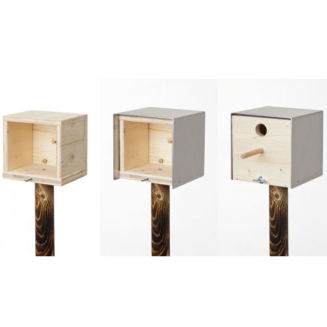  Keilbach Twitter birdhouse made of steel - 3