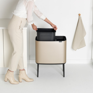 Brabantia Bo Touch Bin 23+11l champagne - 5