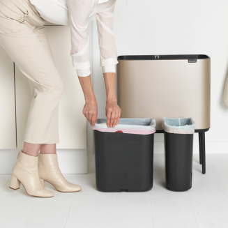 Brabantia Bo Touch Bin 23+11l champagne - 7