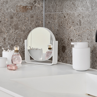 Cosmetic mirror 5x magnifying Zone Denmark Ume White - 3